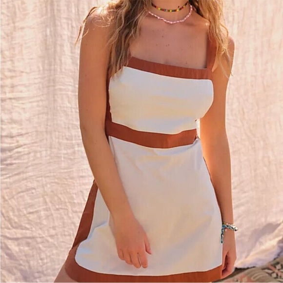 Free People Dresses & Skirts - Free People Vibin' High Mini Cutout Border Dress